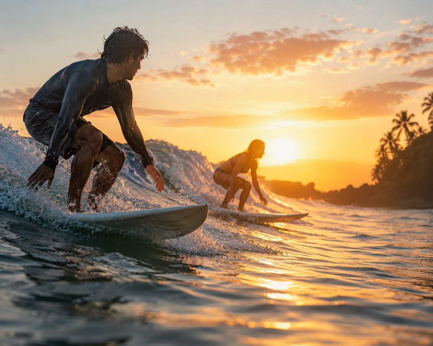 Surfing/boogie boarding