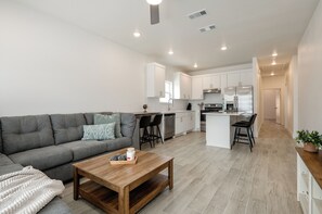 Living area - Brand New Duplex Near Downtown (Sulphur Springs)