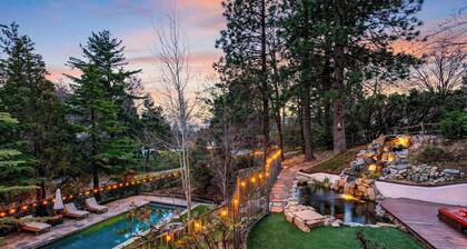 Pines & Stone by Avantstay Heated Pool + Hot Tub + Fire Pit + Fish Pond Mins to Lake + Village