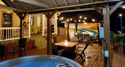 One-of-a-kind historic getaway, where timeless charm meets modern fun & comfort.