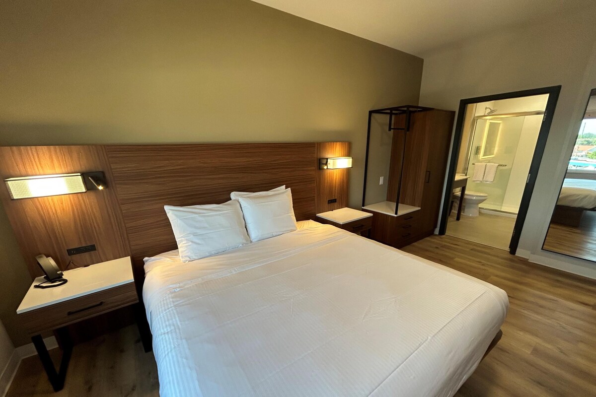Chambre Standard, 1 très grand lit, non-fumeur, cuisine