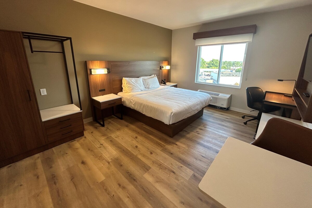 Chambre Standard, 1 très grand lit, non-fumeur, cuisine