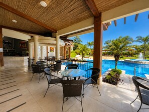 Udendørs spisemuligheder