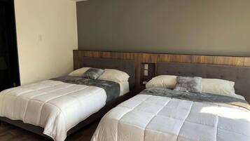 5 bedrooms, iron/ironing board, travel cot, WiFi