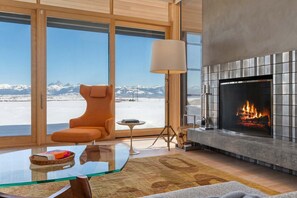 Interior - Architect-Designed Lux Estate, Spa, Mt view (Tetonia)