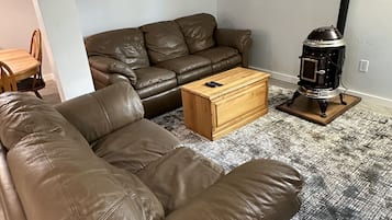 TV connectée, cheminée