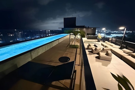 2 outdoor pools. Emunah Flat Luxo Cabedelo Rooftop