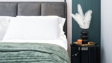 2 chambres, fer et planche Ă repasser, Wi-Fi, draps fournis