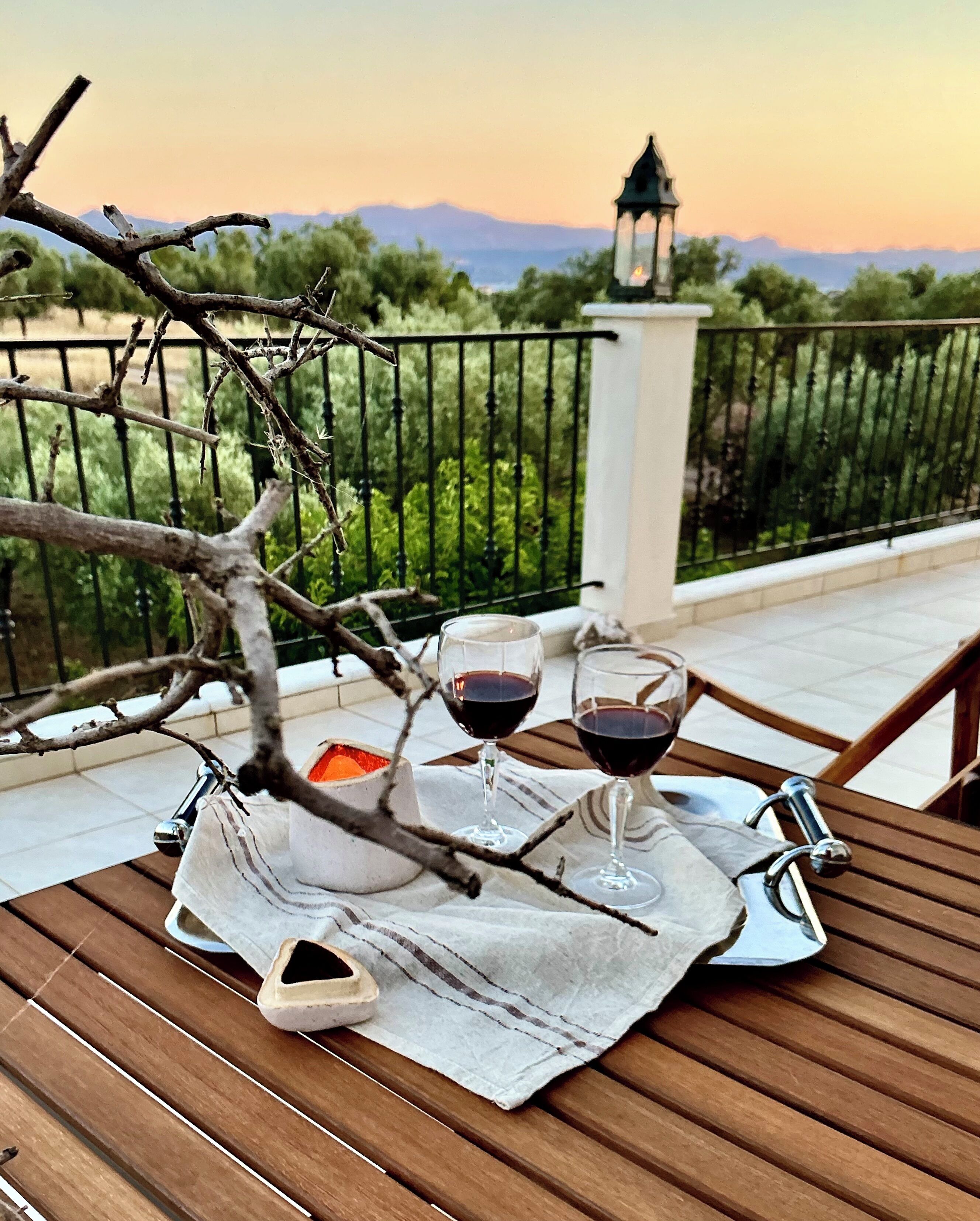 View from the patio 