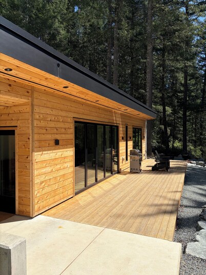 The Goat House | Modern Forest Retreat in the Cowichan Valley.