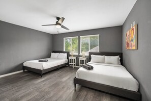 5 bedrooms, iron/ironing board, WiFi, bed sheets - Spacious 5BR w/ Pool, Hot Tub, Arcade & Theater Near AT&T Stadium (Grand Prairie)