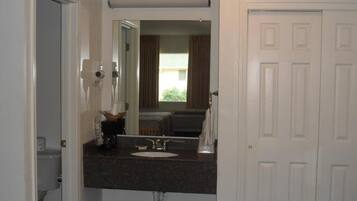 Free toiletries, hair dryer, towels, soap