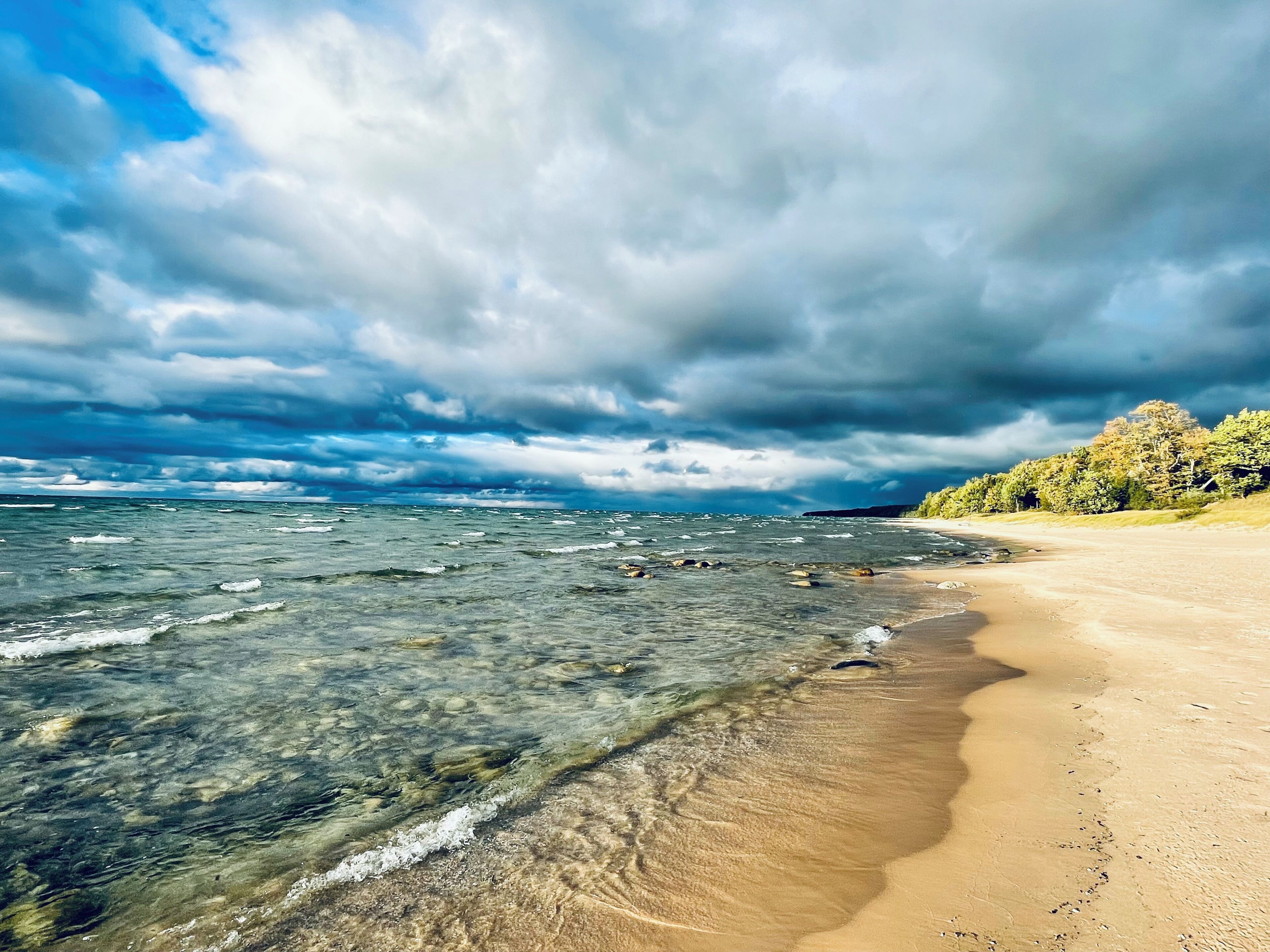 Am Strand, Liegestühle, Strandtücher