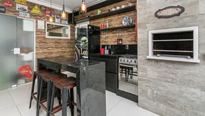 บ้านดีลักซ์, ระเบียง | ครัวส่วนตัว