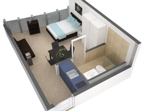 Floor plan - LU Drachenmoor III - Allmend HITrental Apartment by Interhome (Lucerne)