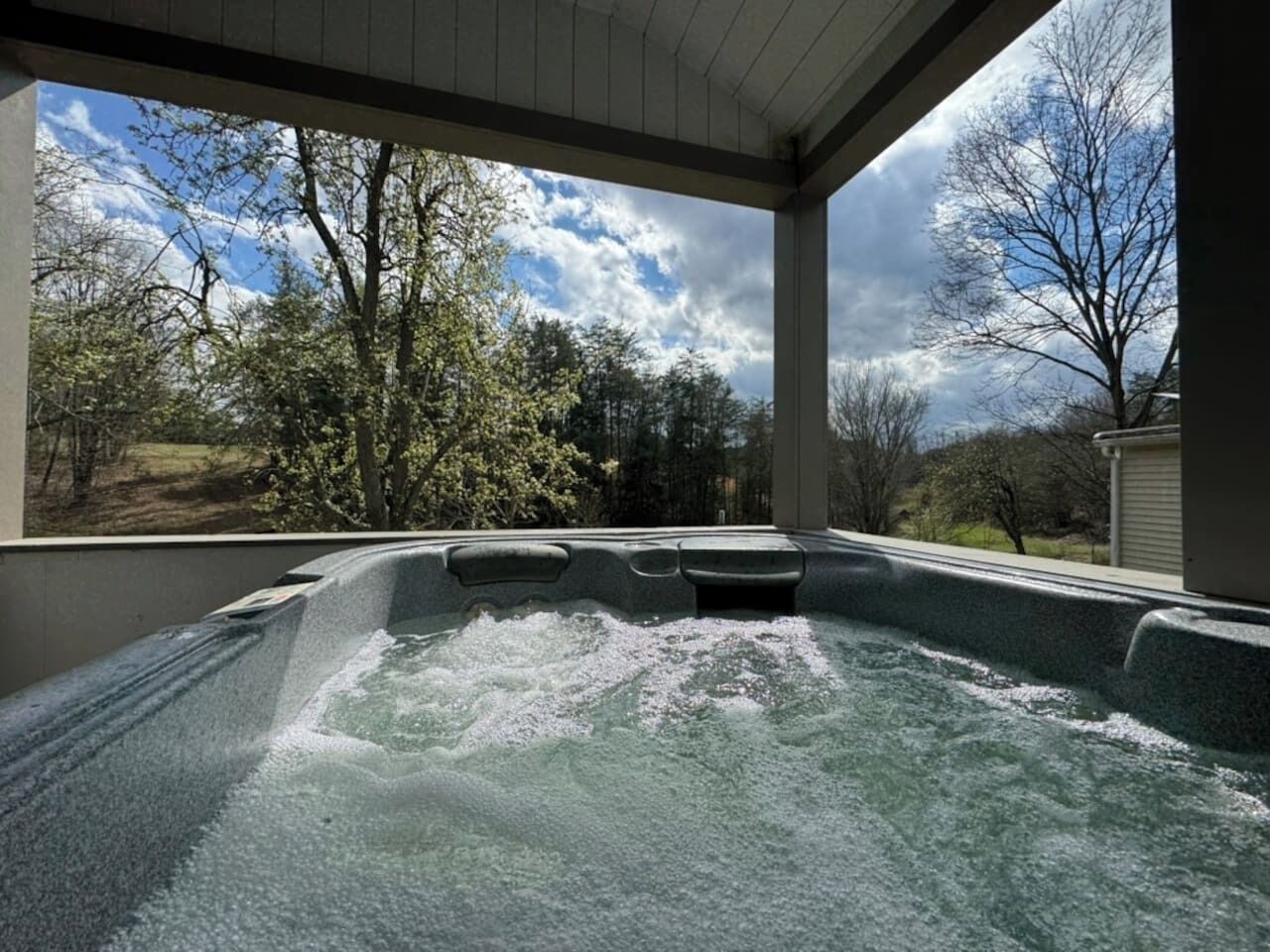 Bain à remous extérieur