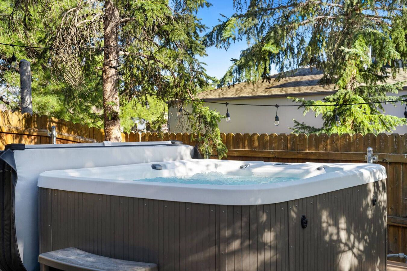Bain à remous extérieur