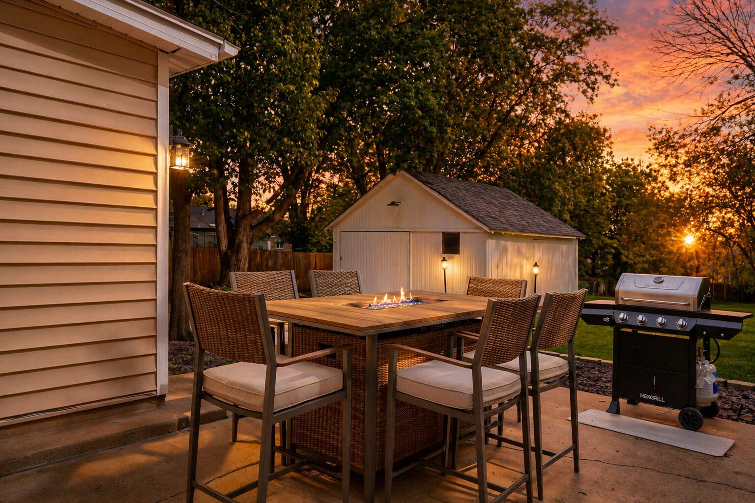 Outdoor dining