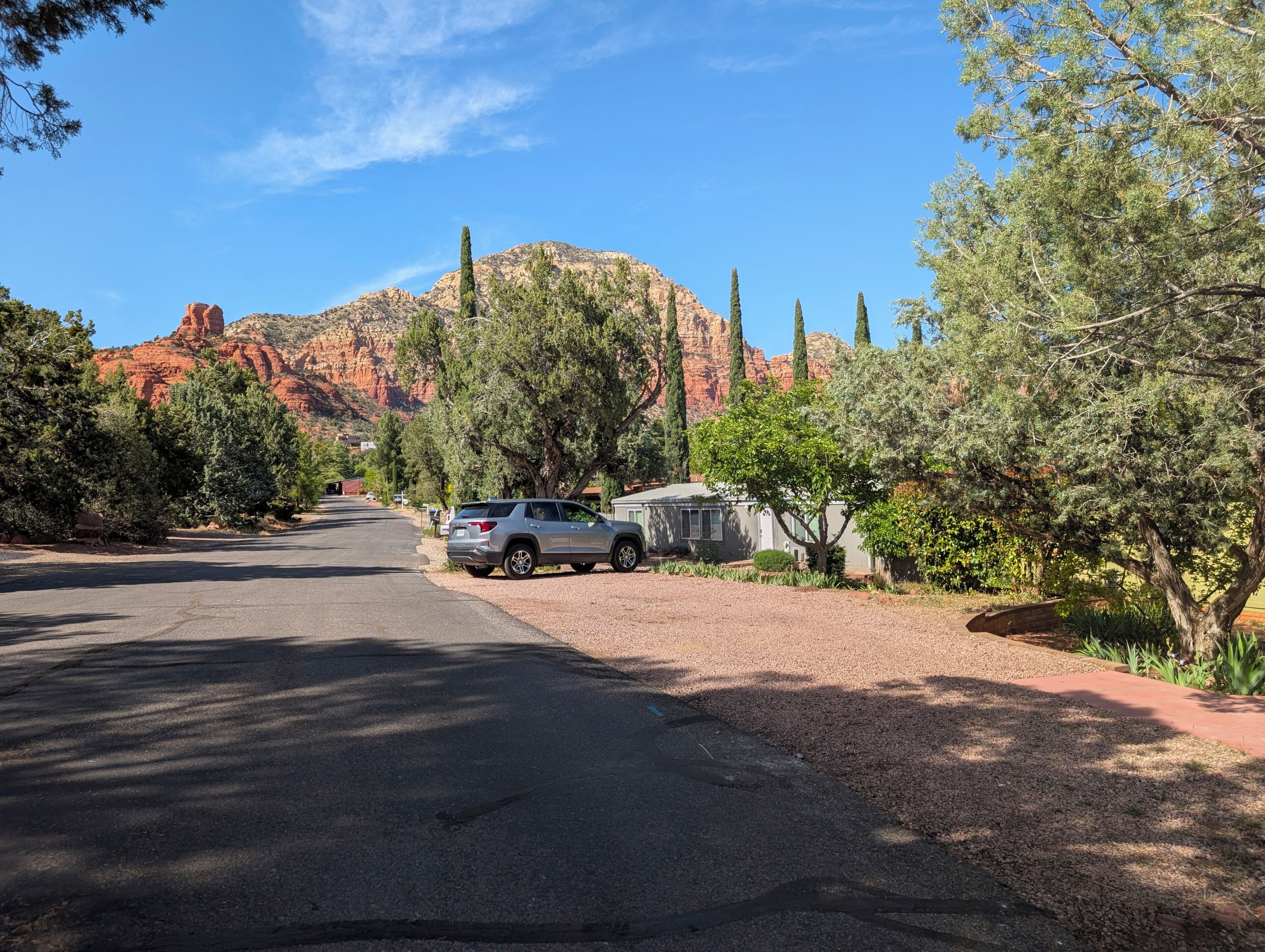 Onsite parking, car charging station