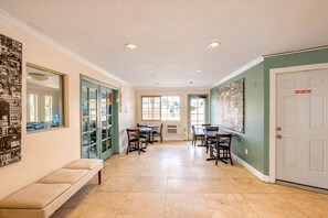 Lobby sitting area