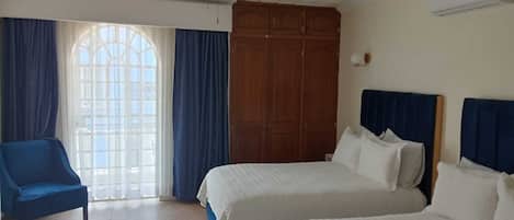 Superior Quadruple Room, Balcony, City View | Laptop workspace, free WiFi