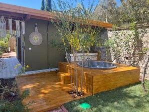 Terrace/patio - Cozy Villa Retreat with Pool & Jacuzzi (Izmir)