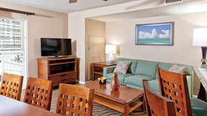Smart TV - Central Waikiki Stay Near Beach, Shops & Spacious 1BR Suite Comfort (Honolulu)