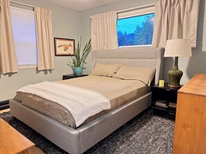 2 Schlafzimmer, Bügeleisen/Bügelbrett, kostenloses WLAN, Bettwäsche