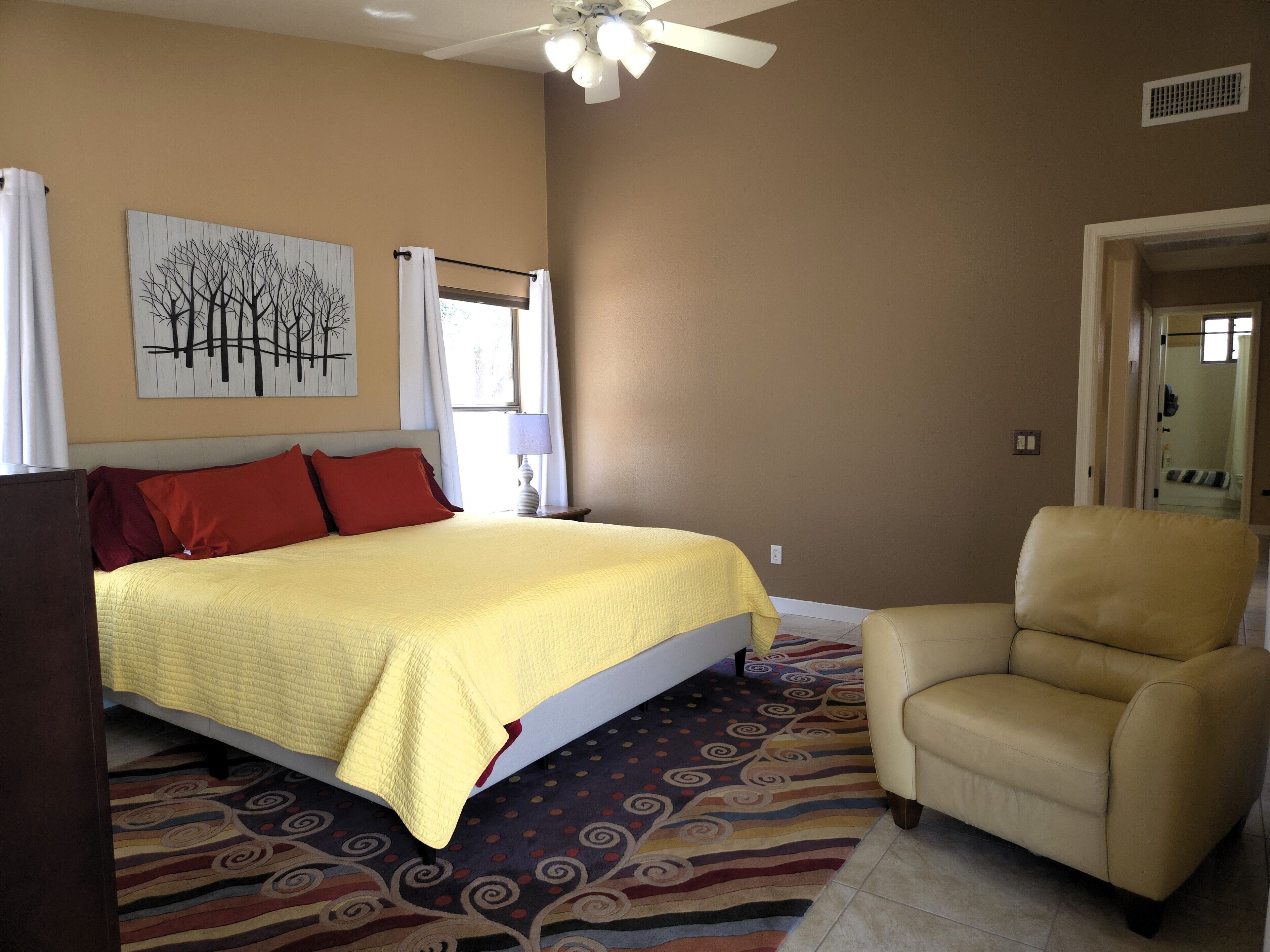 2 chambres, fer et planche à repasser, Wi-Fi, literie fournie