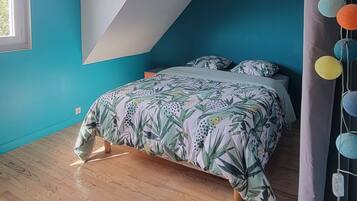 4 chambres, fer et planche Ă repasser, Wi-Fi gratuit, draps fournis