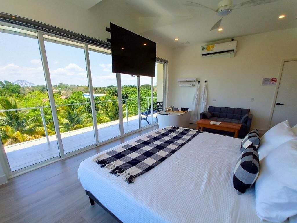 Honeymoon Penthouse, Balcony, Mountain View | In-room safe, blackout drapes, iron/ironing board, free WiFi