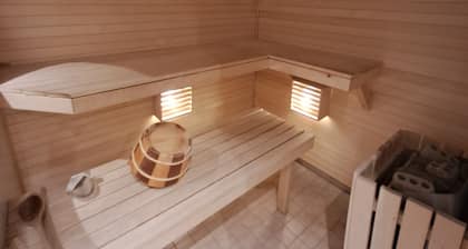 House with large social areas, fantastic backyard and bathroom with sauna and bathtub