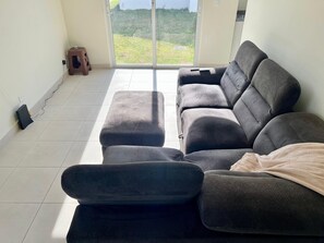 Living area - Beach House in Playa Dorada with Bay Club and Swimming Pools | WIFI | Pets (Vacamonte)