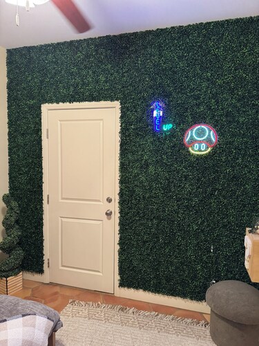 Beautiful 2-bedroom Cozy Boho Condo with Garage in McAllen