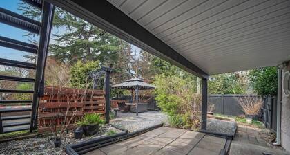Large 2 bedroom suite with backyard