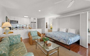 2 bedrooms, iron/ironing board, travel crib, free WiFi