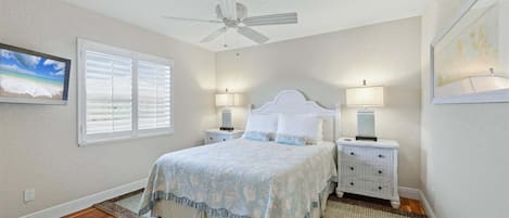 3 bedrooms, desk, iron/ironing board, free WiFi