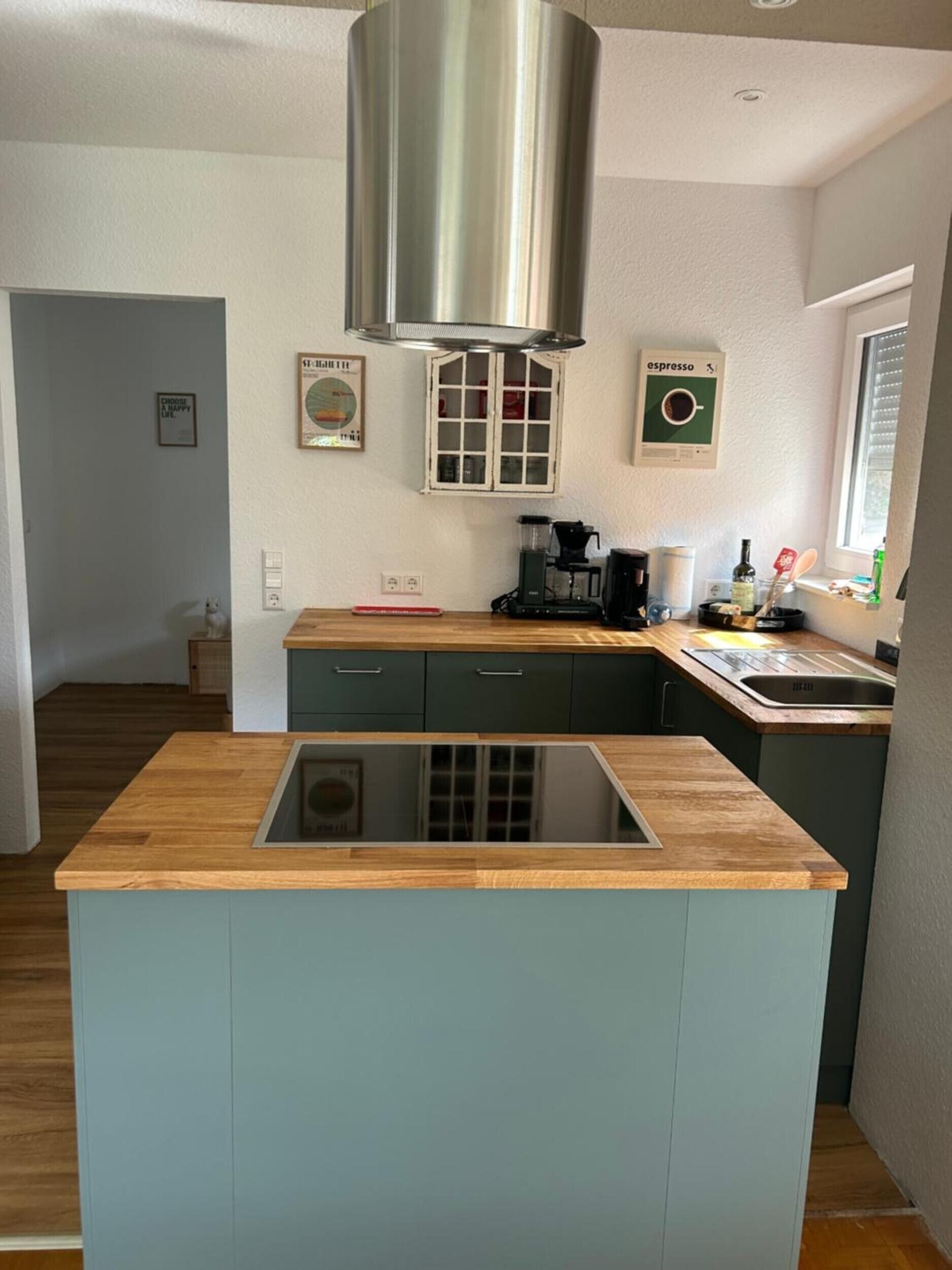 Kühlschrank, Ofen, Herdplatte, Geschirrspüler