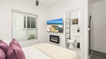 2 habitaciones, tabla de planchar con plancha, wifi y ropa de cama