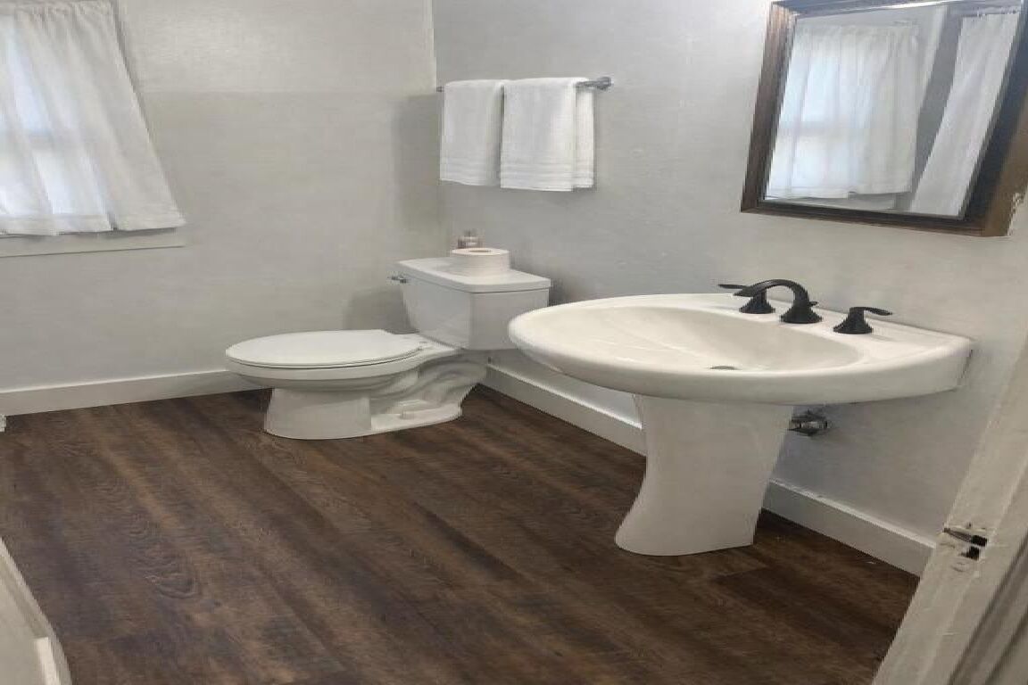 Handtücher, Seife, Toilettenpapier