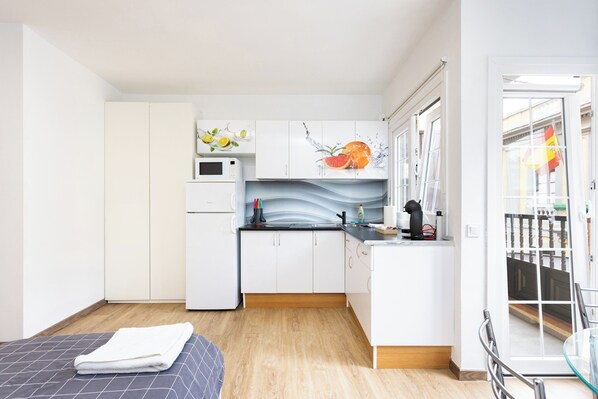 Private kitchen - Tenohomes Central Cosy Studio in Icod (Icod de los Vinos)