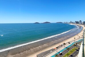 Unclassified image, 2 of 41, button - Facing the boardwalk with pool and views By GPS (Mazatlán)