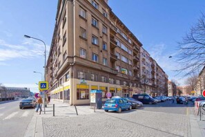 Blick von der Unterkunft
