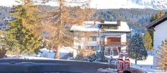 mit privatem Whirlpool für 4 Personen Casoja Lenzerheide by Interhome