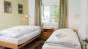 3 chambres, accès Internet