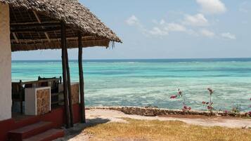 Private beach