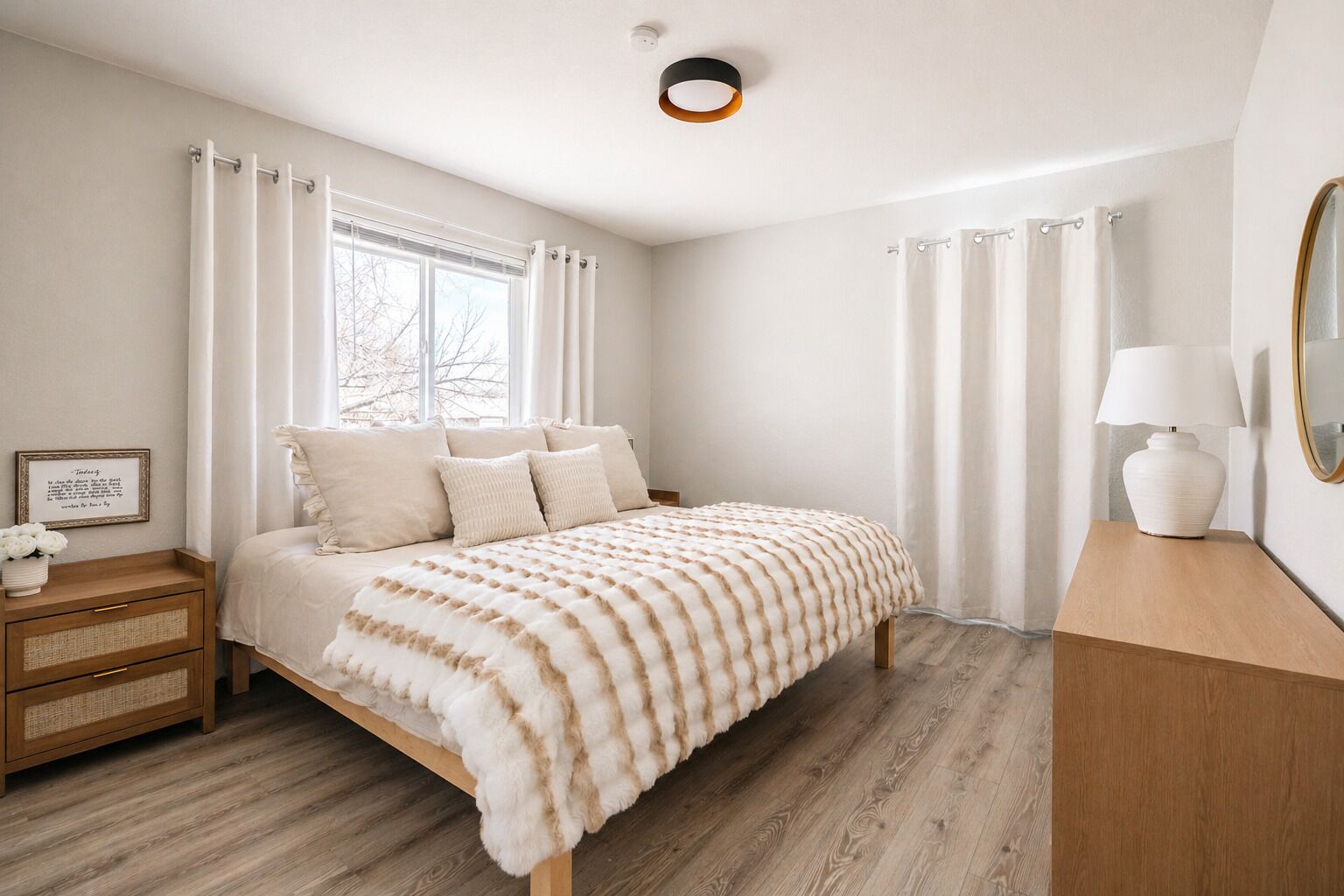 4 bedrooms, desk, iron/ironing board, free WiFi