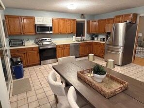 Fridge, microwave, oven, stovetop - Golf course and sunsets views.  Close to great beaches, dining and downtown. (Westerly)