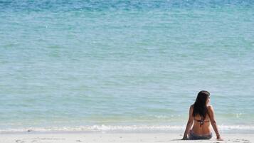 Private beach, scuba diving, windsurfing, rowing