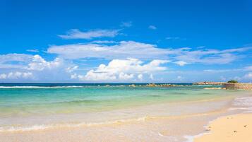 Private beach, scuba diving, windsurfing, beach volleyball